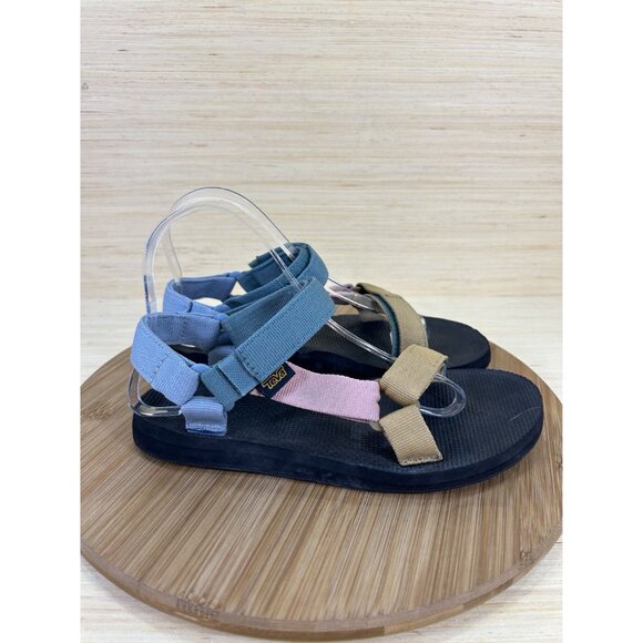 Teva Original Universal Light Multicolor Ankle Strap Sandals Womens Size 7 - Picture 3 of 8